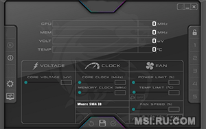 MSI Afterburner на Windows xp